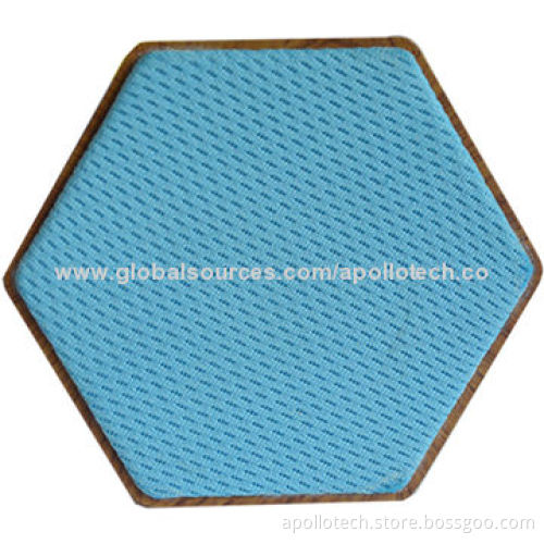High-quality Wooden Bluetooth Speaker, Wooden Material, 5V DC, 500mA Input, Measures 70 x 70 x 50mm